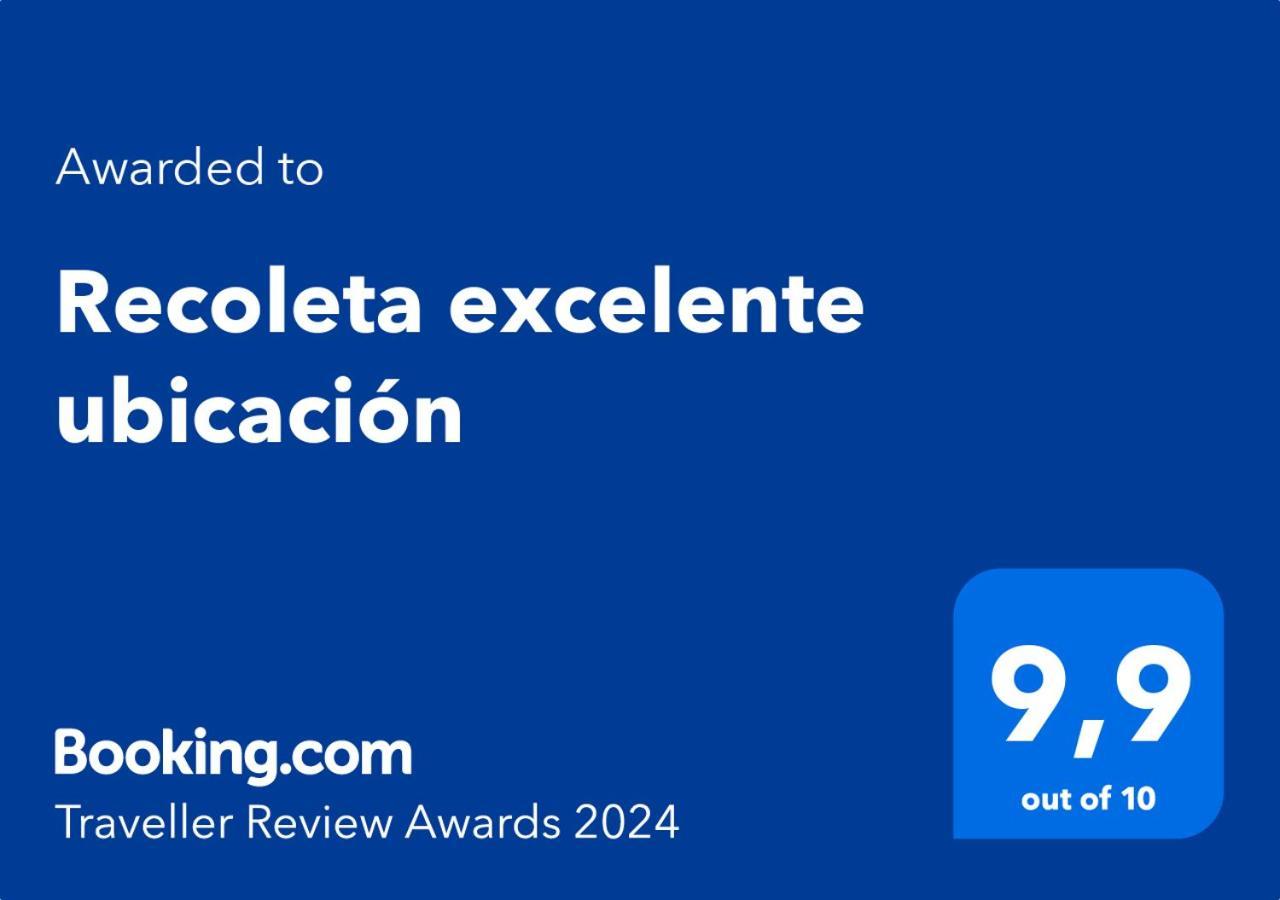 Ferienwohnung Recoleta Excelente Ubicacion Buenos Aires Exterior foto